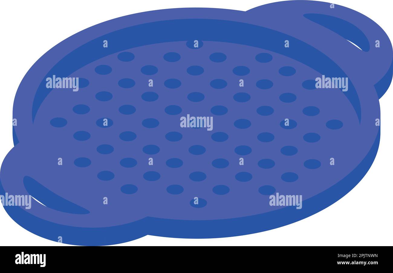 Silicone bakeware icône vecteur isométrique. Cuisine cuisson. Bac à vaisselle Illustration de Vecteur