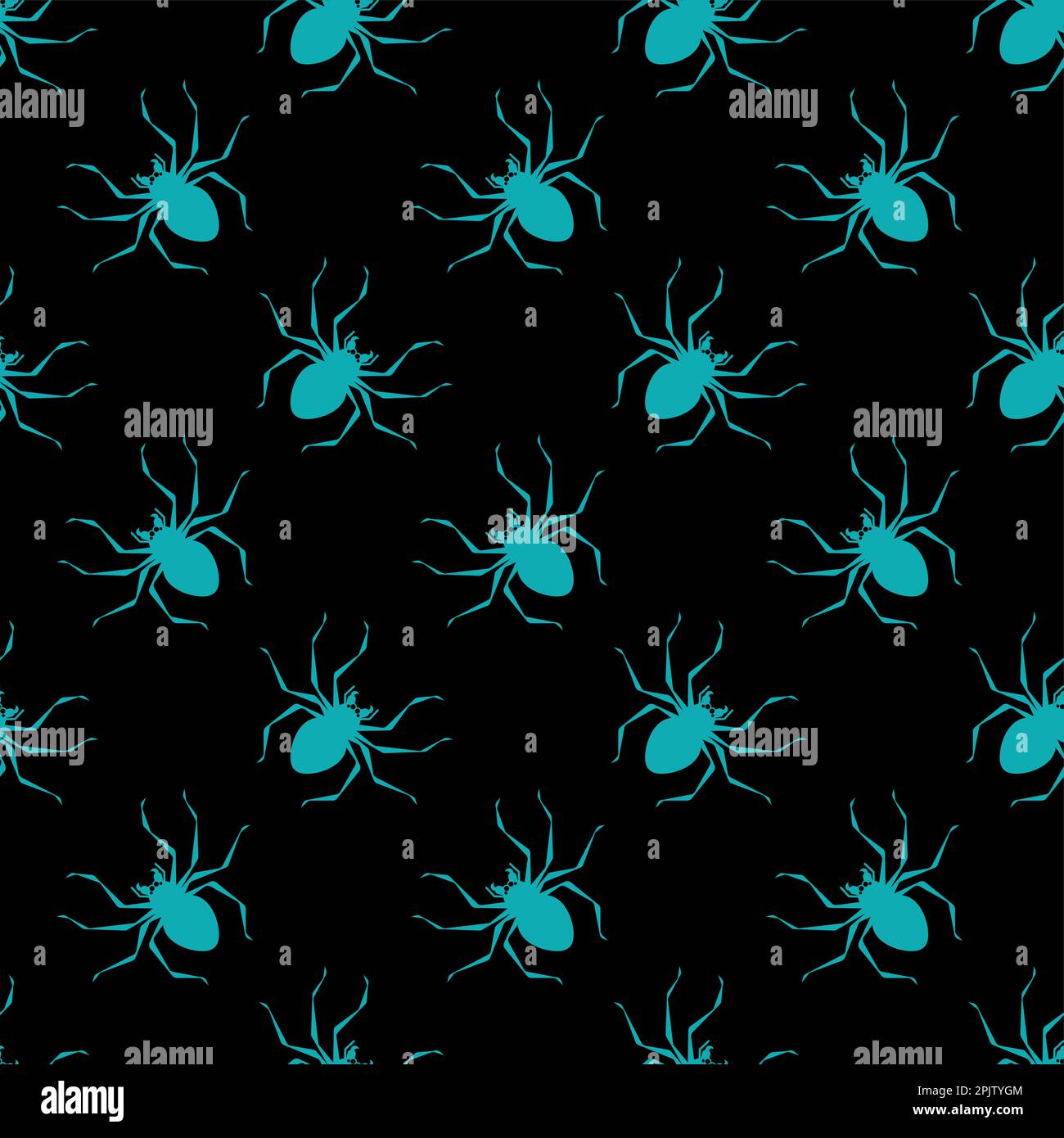 Motif araignée sans coutures. Arrière-plan dangereux d'insecte toxique. Texture vectorielle Illustration de Vecteur