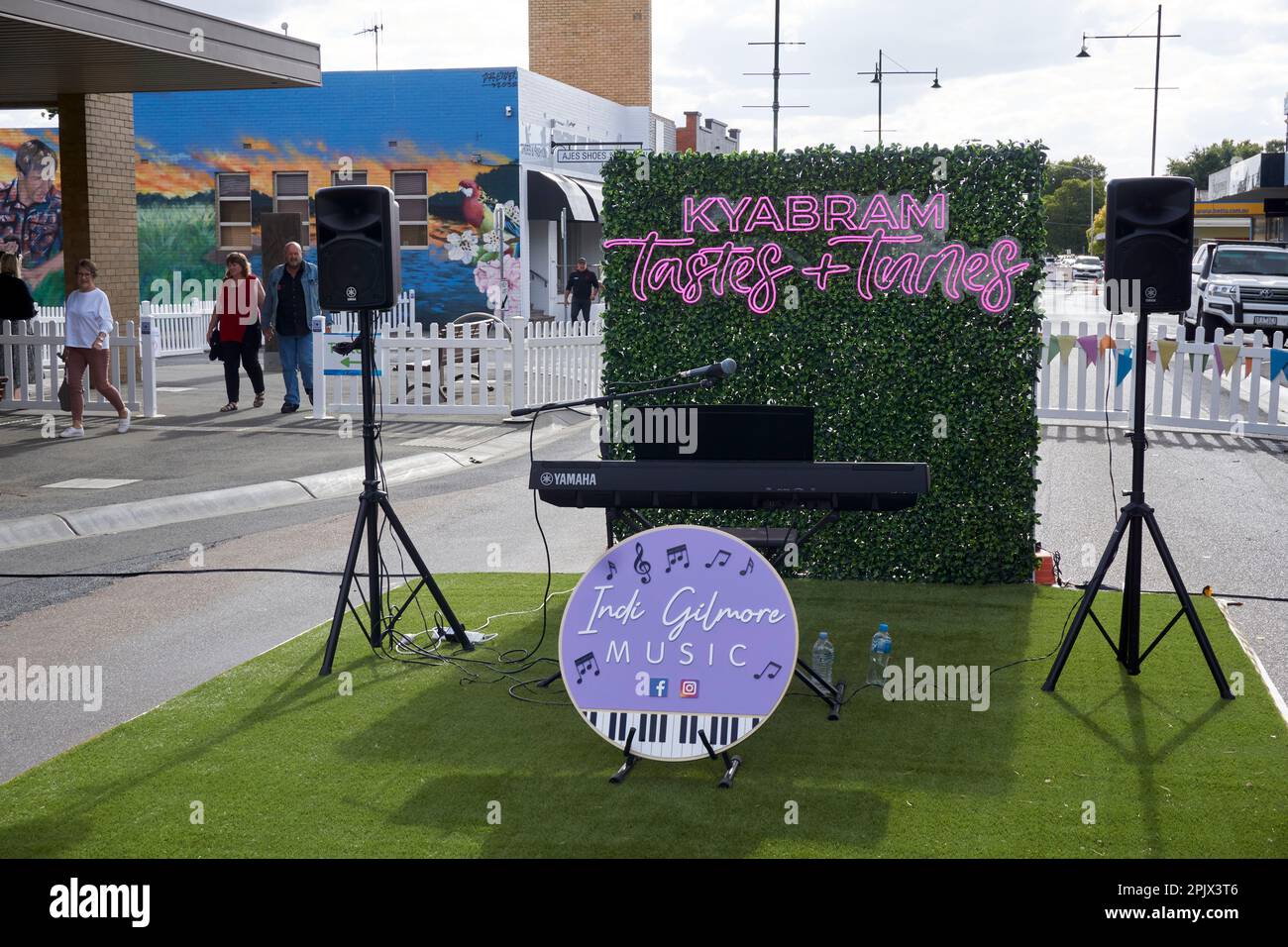 Kyabram Victoria au Kyabram Tastes and Tunes Street Festival Banque D'Images