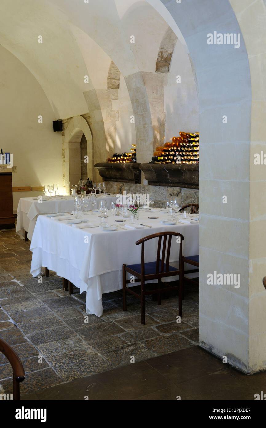 Le restaurant Locanda Don Serafino à Ragusa Ibla, dirigé par Vincenzo Candiano, chef du restaurant étoilé. Via Avvocato Giovanni Ottaviano, 13, Rag Banque D'Images