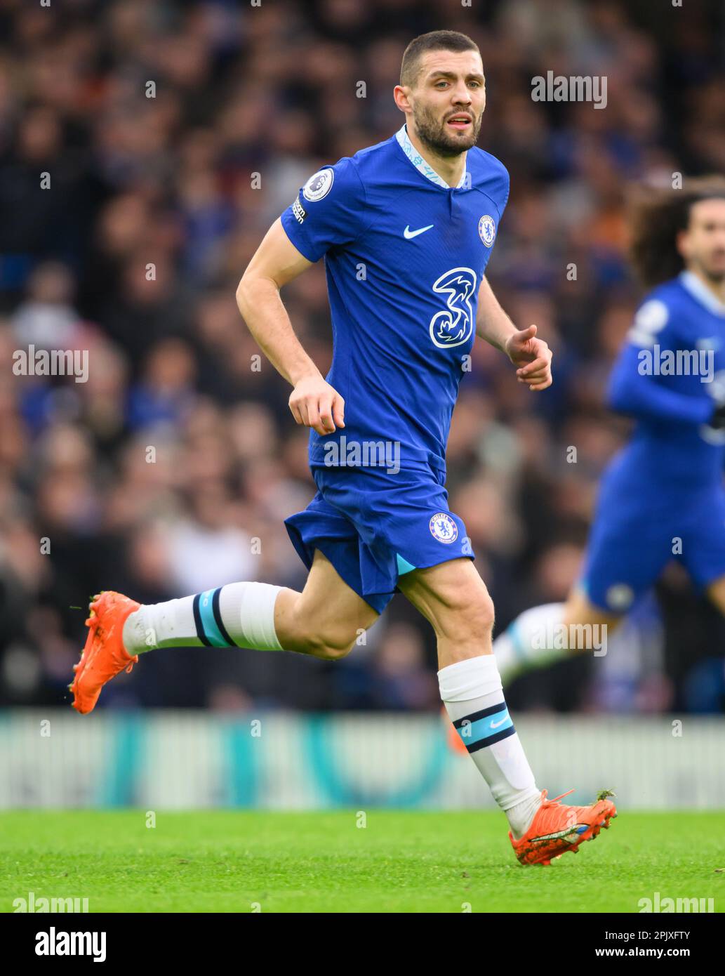 Londres, Royaume-Uni. 01st avril 2023. 01 avril 2023 - Chelsea / Aston Villa - Premier League - Stamford Bridge Mateo Kovacic de Chelsea pendant le match de la Premier League à Stamford Bridge, Londres. Crédit photo : Mark pain/Alamy Live News Banque D'Images