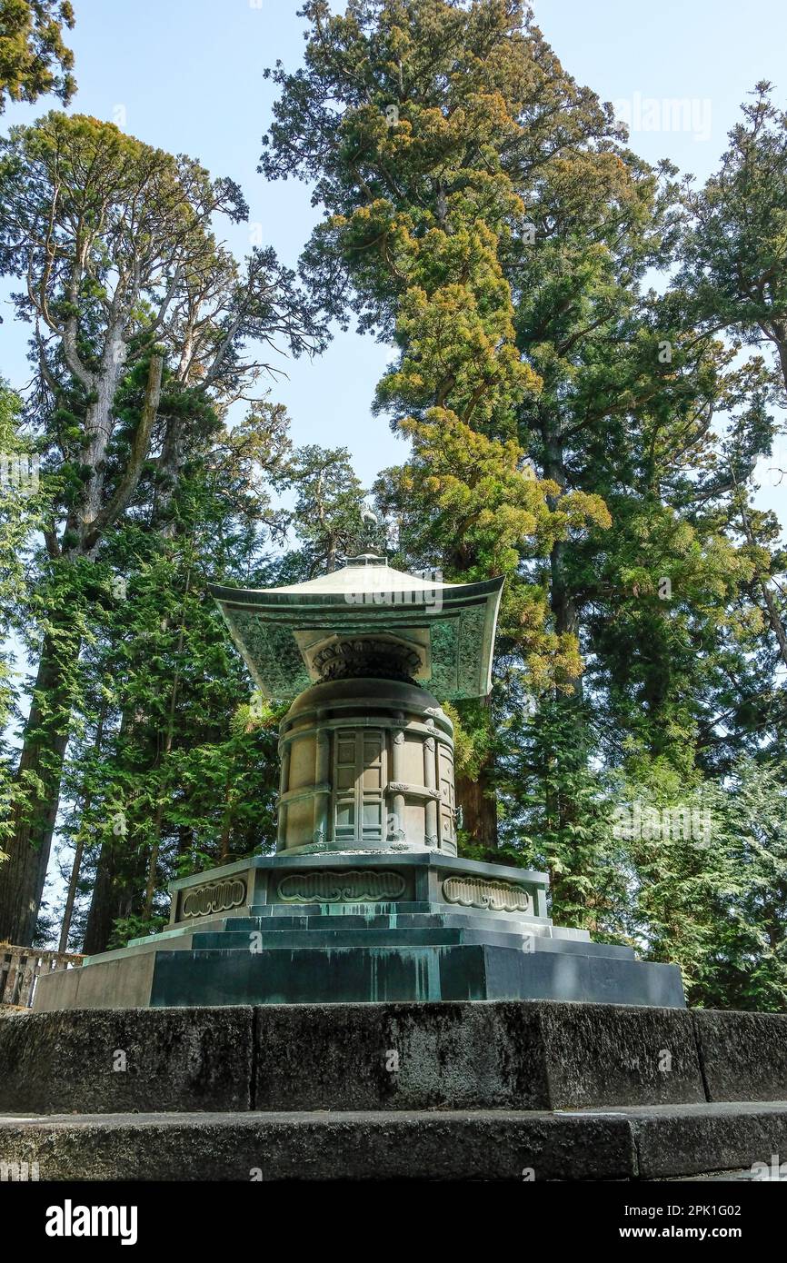 Nikko, Japon - 11 mars 2023 : Nikko Toshogu, le sanctuaire shinto site classé au patrimoine mondial de l'UNESCO, situé à Nikko, Japon. Banque D'Images