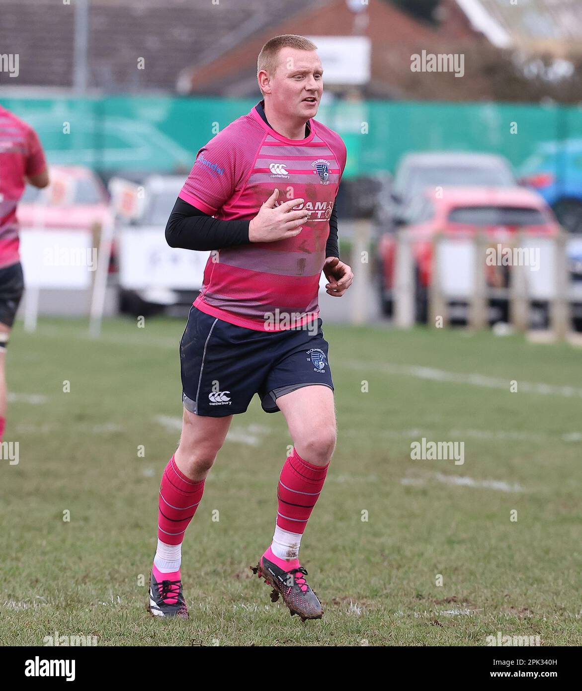 Tricky Ricky Rugby 01.04.2023 Leicester, Angleterre. Rugby Union. Rickie Aley en action ...