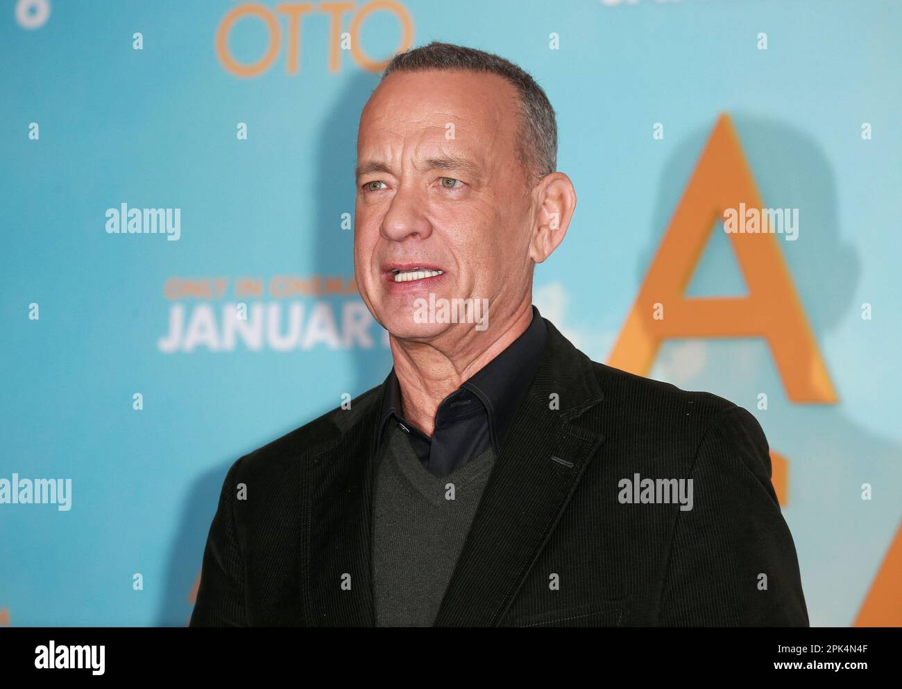 Tom Hanks participe à la photocall 'A Man appelé Otto' au Corinthia Hotel à Londres. Banque D'Images