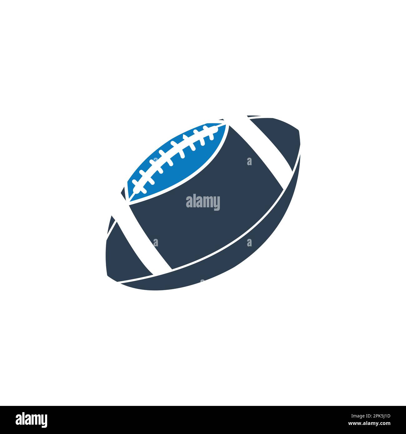 Icône du football américain. Illustration du symbole EPS vectoriel modifiable. Illustration de Vecteur