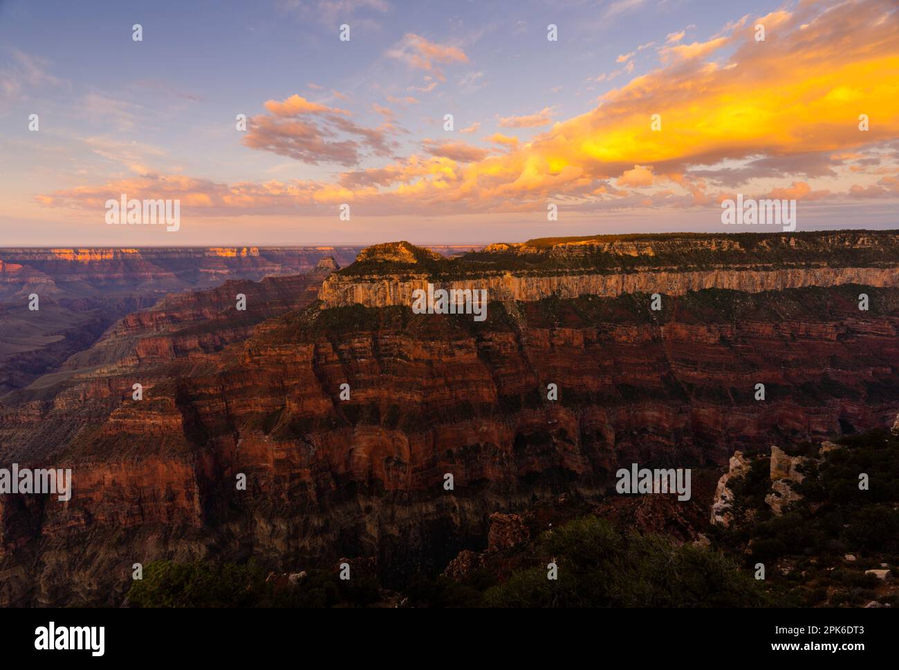 Majestueux Grand Canyon, Arizona, États-Unis Banque D'Images