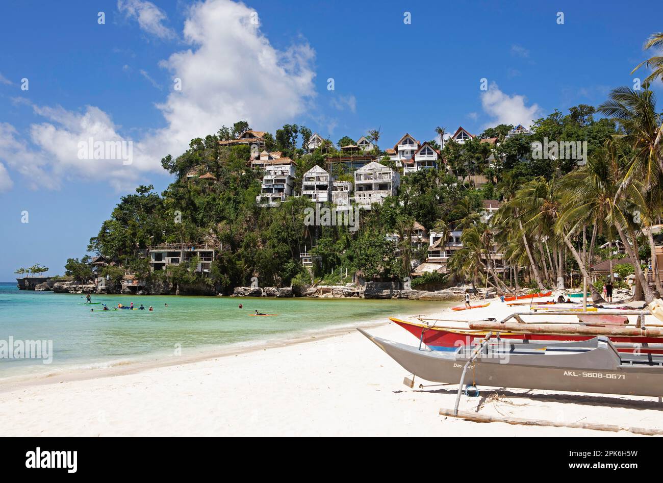 Diniwid Beach, Barangay Yapak, Boracay Island, Visayas Island Group, Philippines Banque D'Images