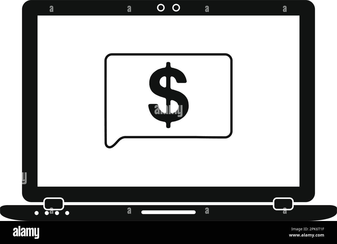 Banque en ligne. EPS vectoriel de style plat. Illustration de Vecteur