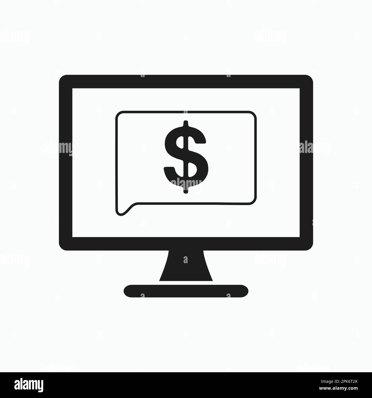 Icône de banque en ligne. EPS vectoriel de style plat. Illustration de Vecteur