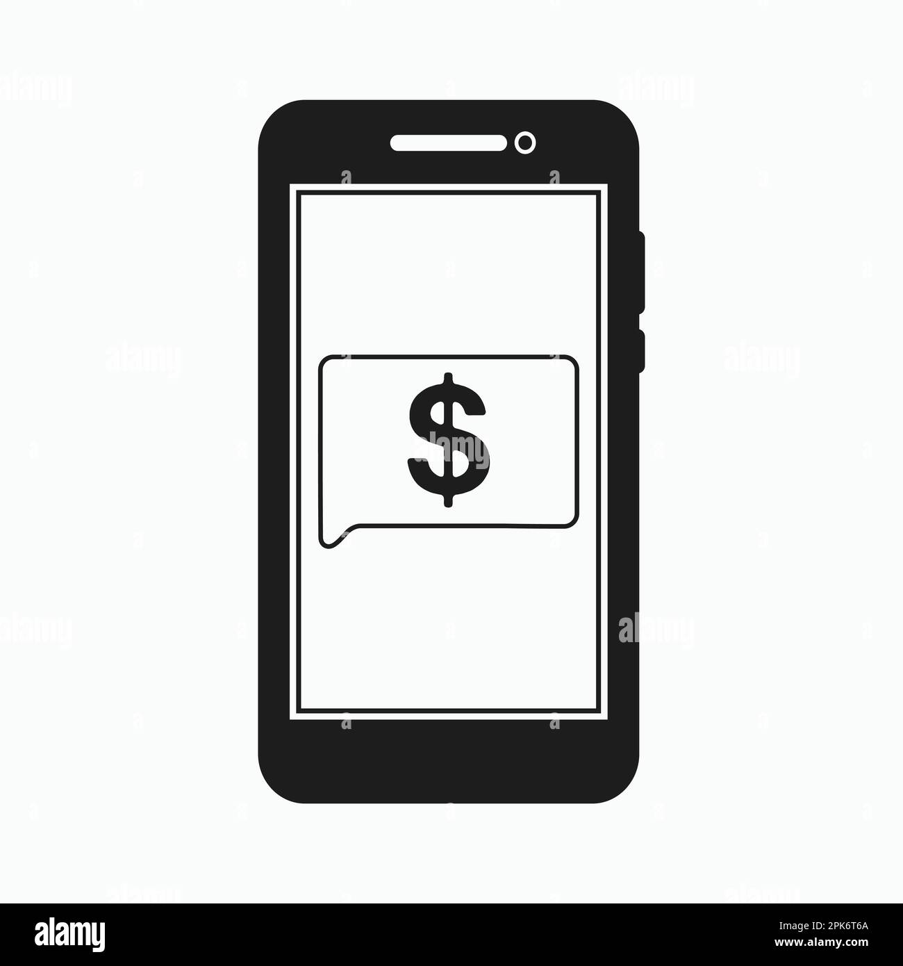 Icône de banque en ligne. EPS vectoriel de style plat. Illustration de Vecteur