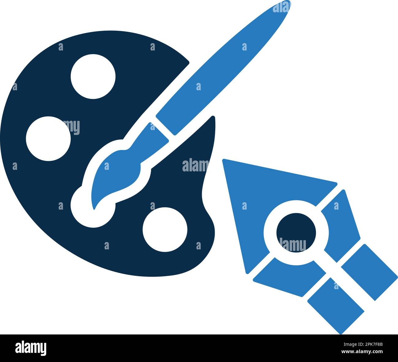 Concepteur, icône d'outil graphique - parfait pour la conception et le développement de sites Web, de fichiers imprimés et de présentations, de supports promotionnels, d'illustrations Illustration de Vecteur