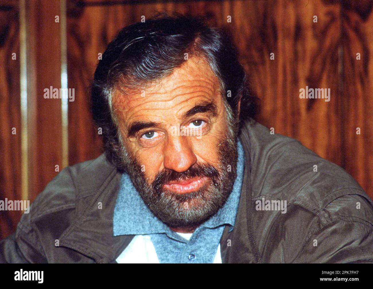 ARCHIVE PHOTO: L'acteur Jean-Paul BELMONDO aurait 90 ans sur 9 avril 2023,  Jean-Paul BELMONDO, France, FRA, acteur, portrait, portrait, 02/15/1988  Photo Stock - Alamy