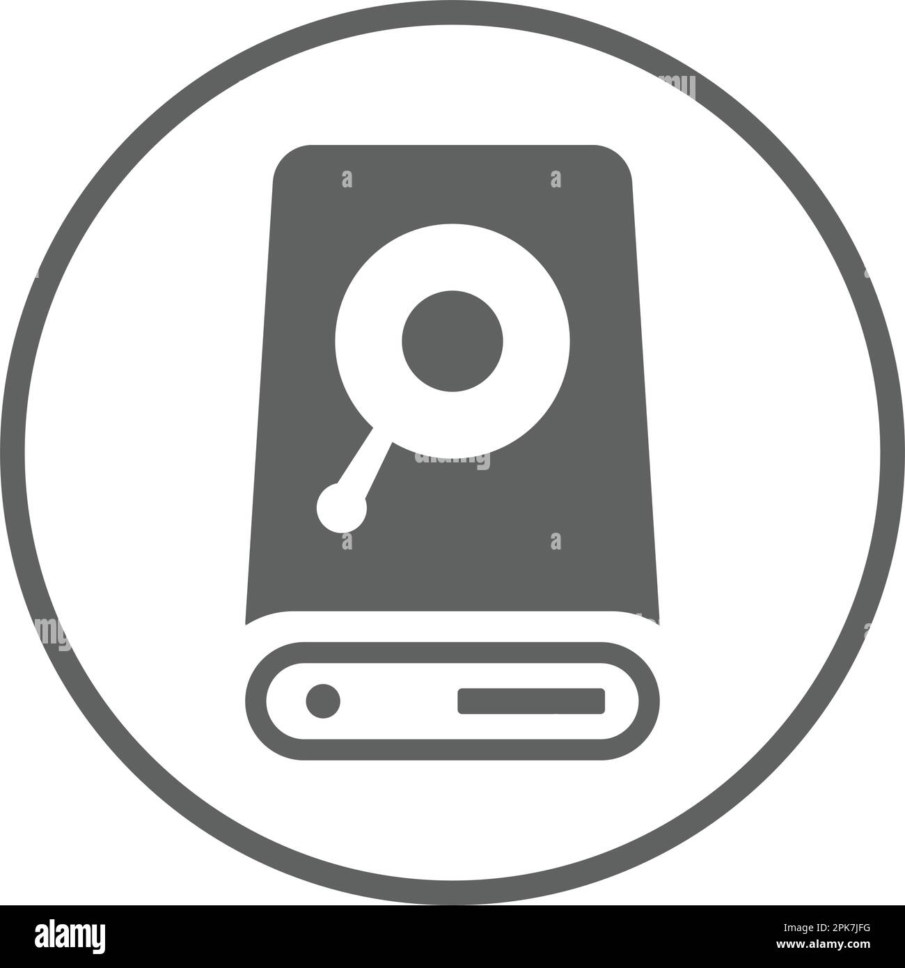 Disque, icône de lecteur à des fins commerciales, supports d'impression, Web ou tout type de projet de conception. Illustration de Vecteur