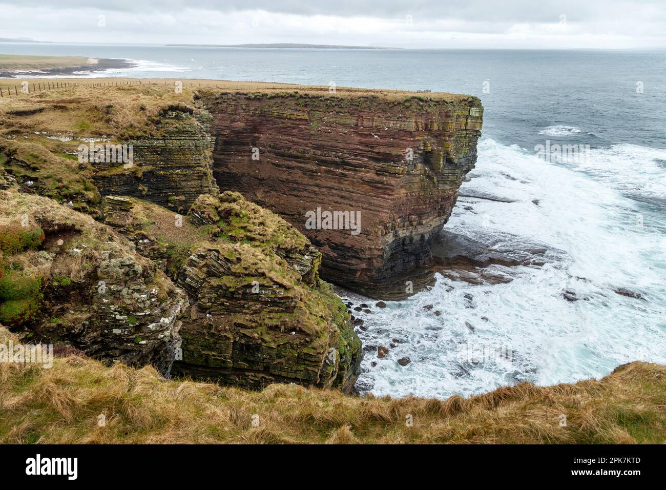 Falaises près de John O'Groats Ecosse Banque D'Images