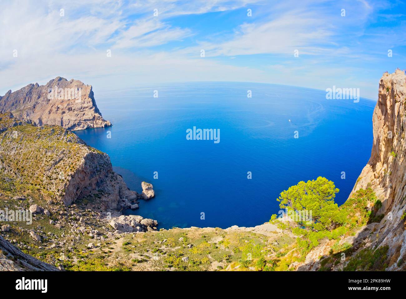 Cap de Formetor, Île de Majorque, Espagne Banque D'Images