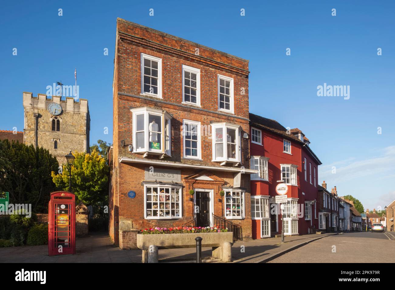Angleterre, Hampshire, Petersfield, Sheep Street Banque D'Images