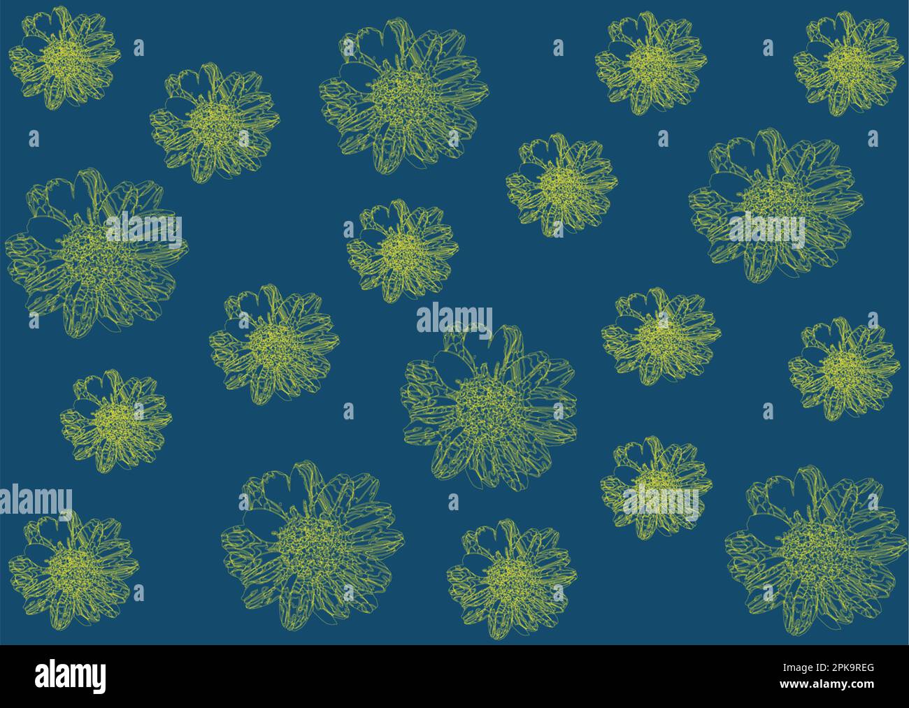 Motif fleuri sans coutures. Illustration du vecteur de fleur. Magnifique motif de surface tendance minimaliste romantique imprimé mode textile. Élégante et féminine Illustration de Vecteur