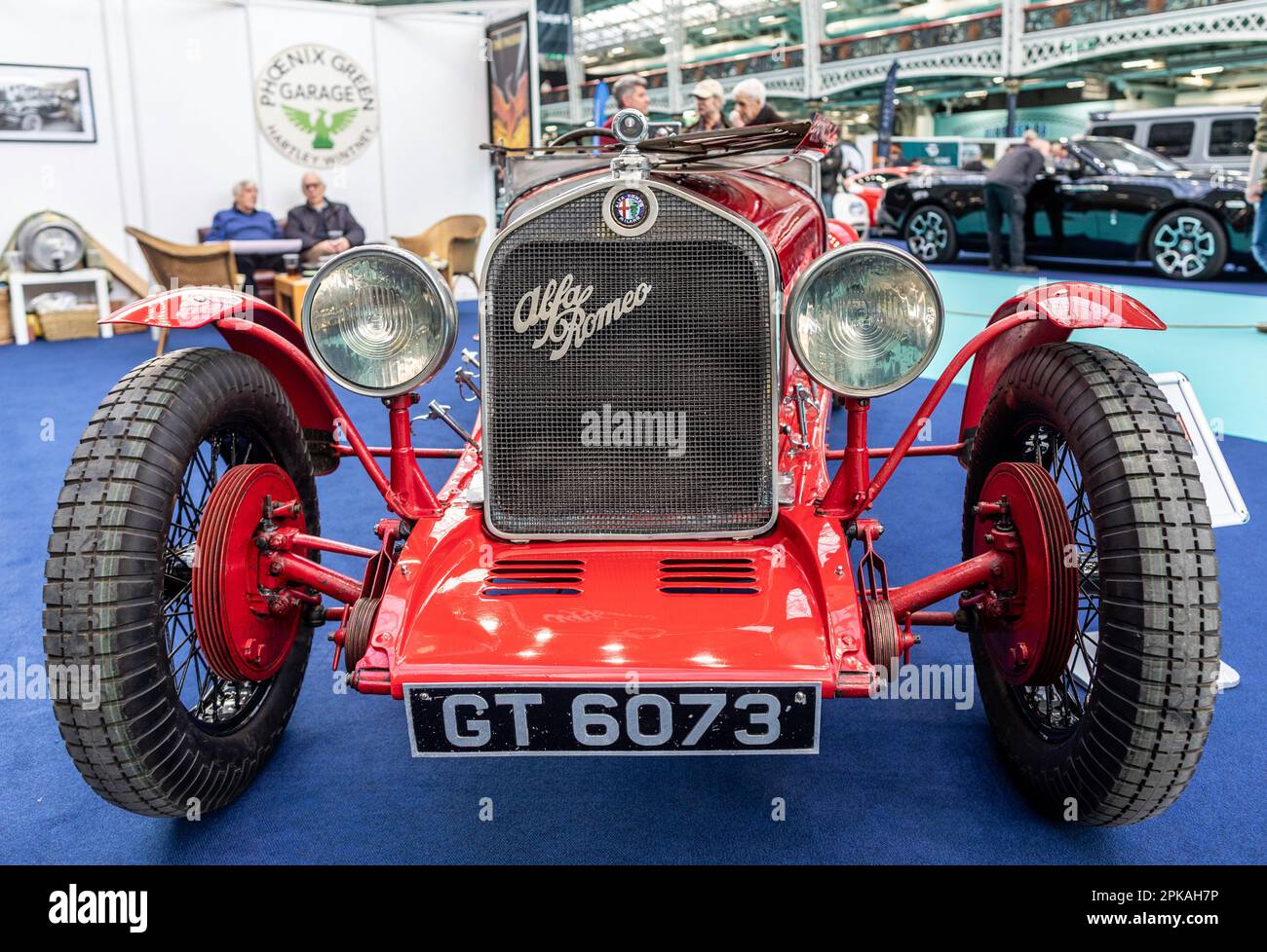 An 1931 Alfa Romeo 6C 1750 Grand Turismo au Classic car Show de Londres Banque D'Images