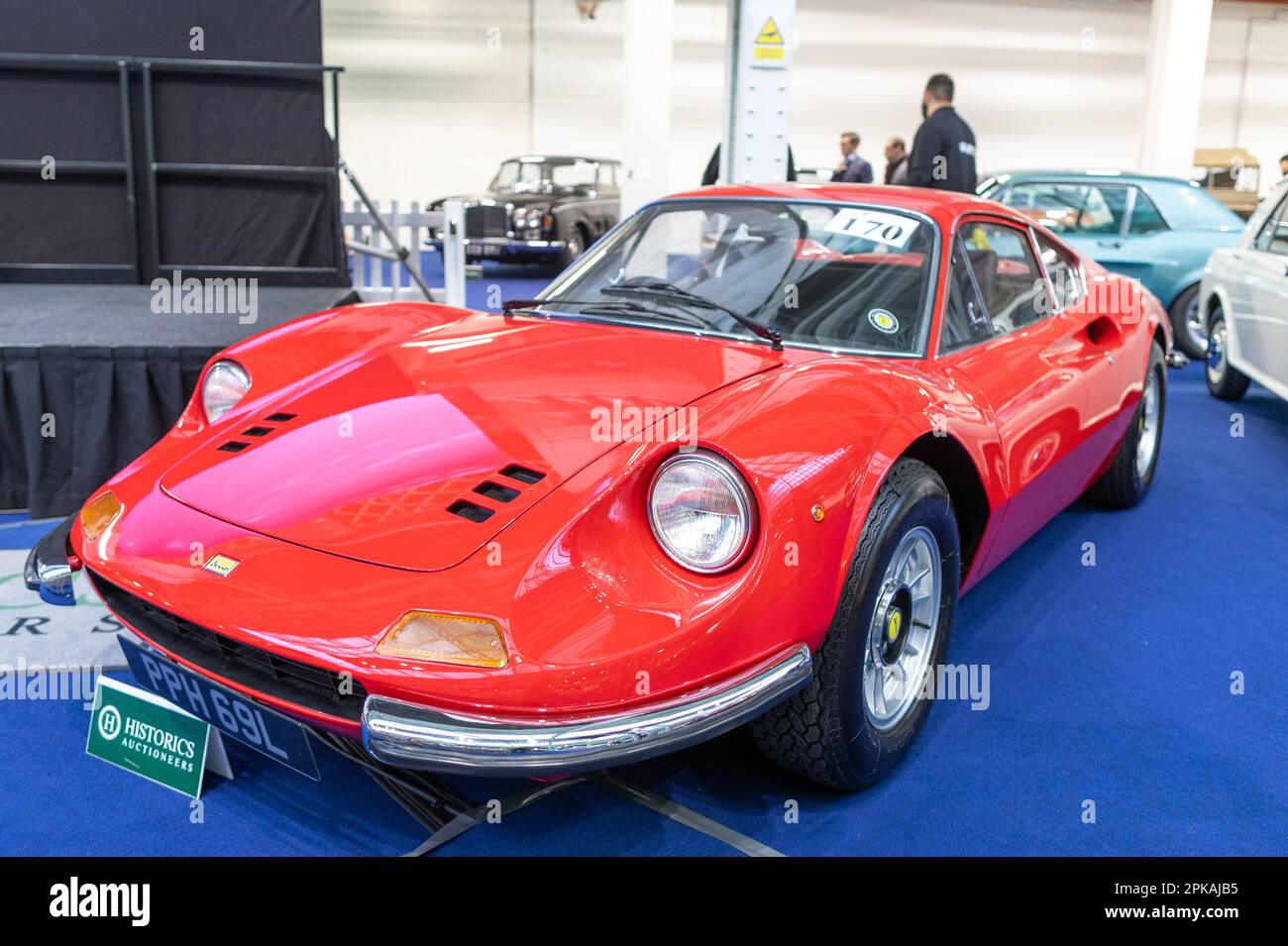 Ferrari Dino au Classic car Show de Londres Banque D'Images