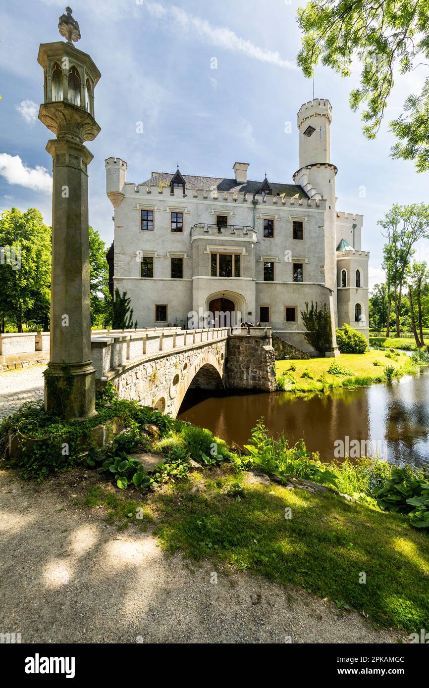 Europe, Pologne, Basse-Silésie, Château De Karpniki / Schloss Fischbach Banque D'Images