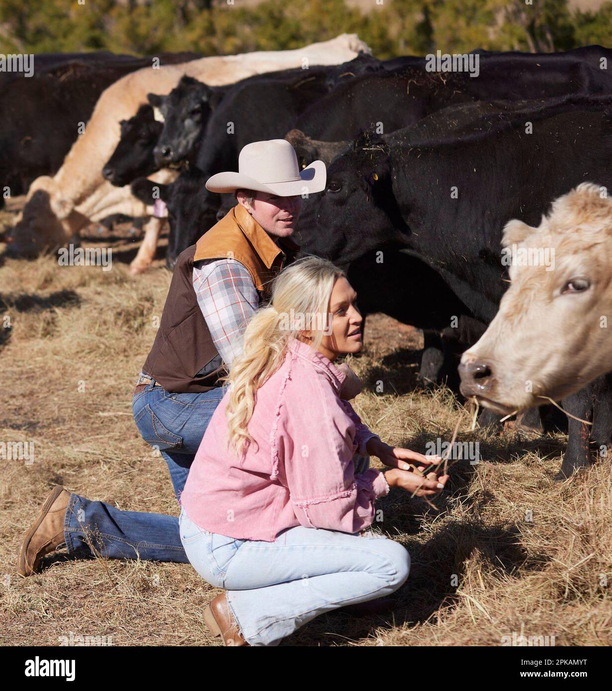 FARMER VEUT Une FEMME, Landon avec Nicole, Down & Dirty on the Farm, (saison  1, ep. 102, antenne 15 mars 2023). Photo: ©Fox / Courtesy: Everett  Collection Photo Stock - Alamy