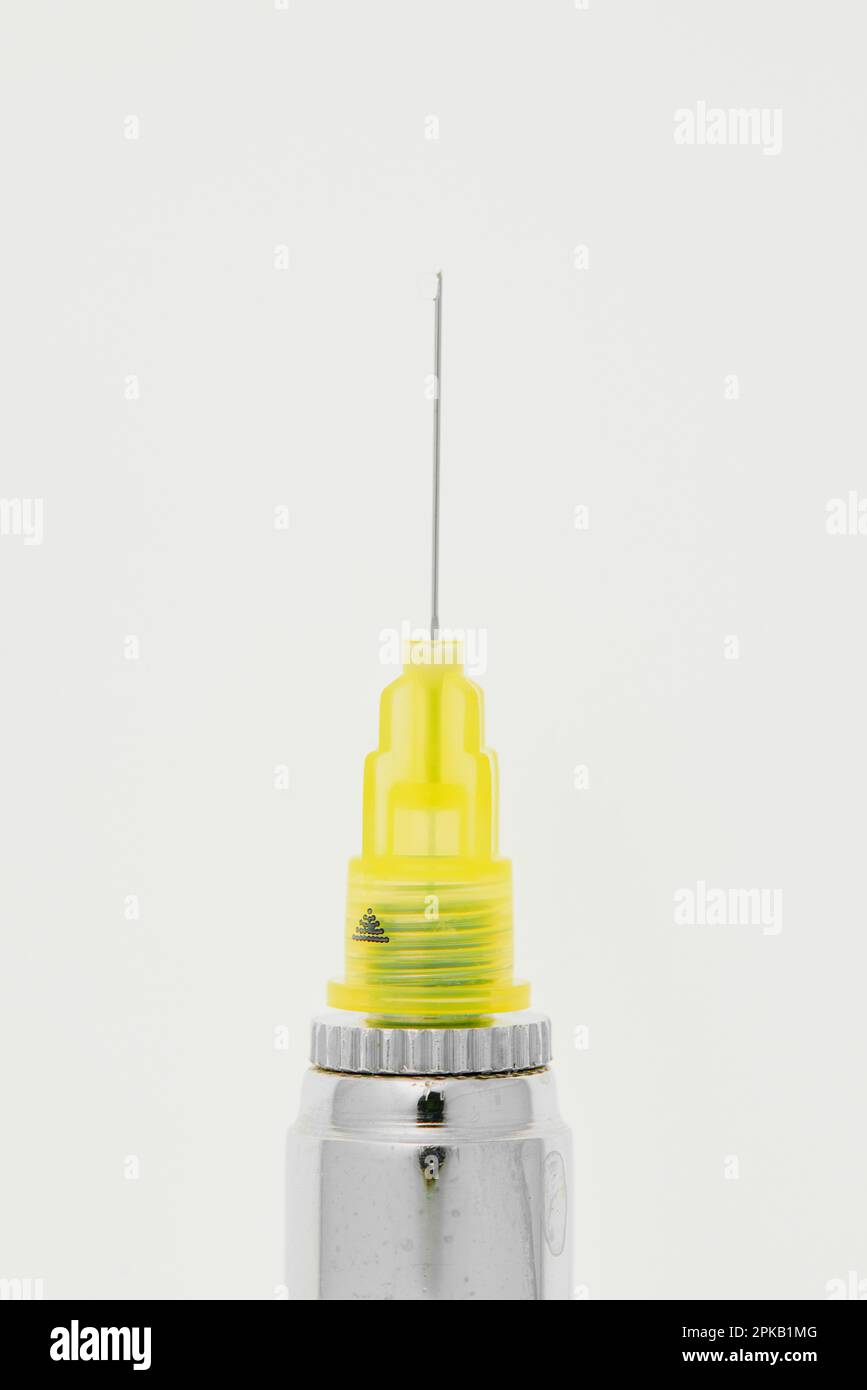 Seringue Anesthésie Dentaire Aspirante En Inox - Capacité 1,8 Ml, Pour Usage Orthodontie - Neuf