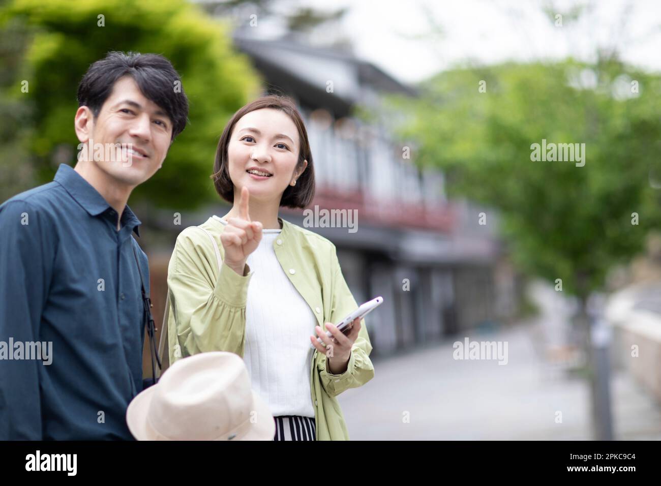 Les hommes et les femmes qui voient Banque D'Images