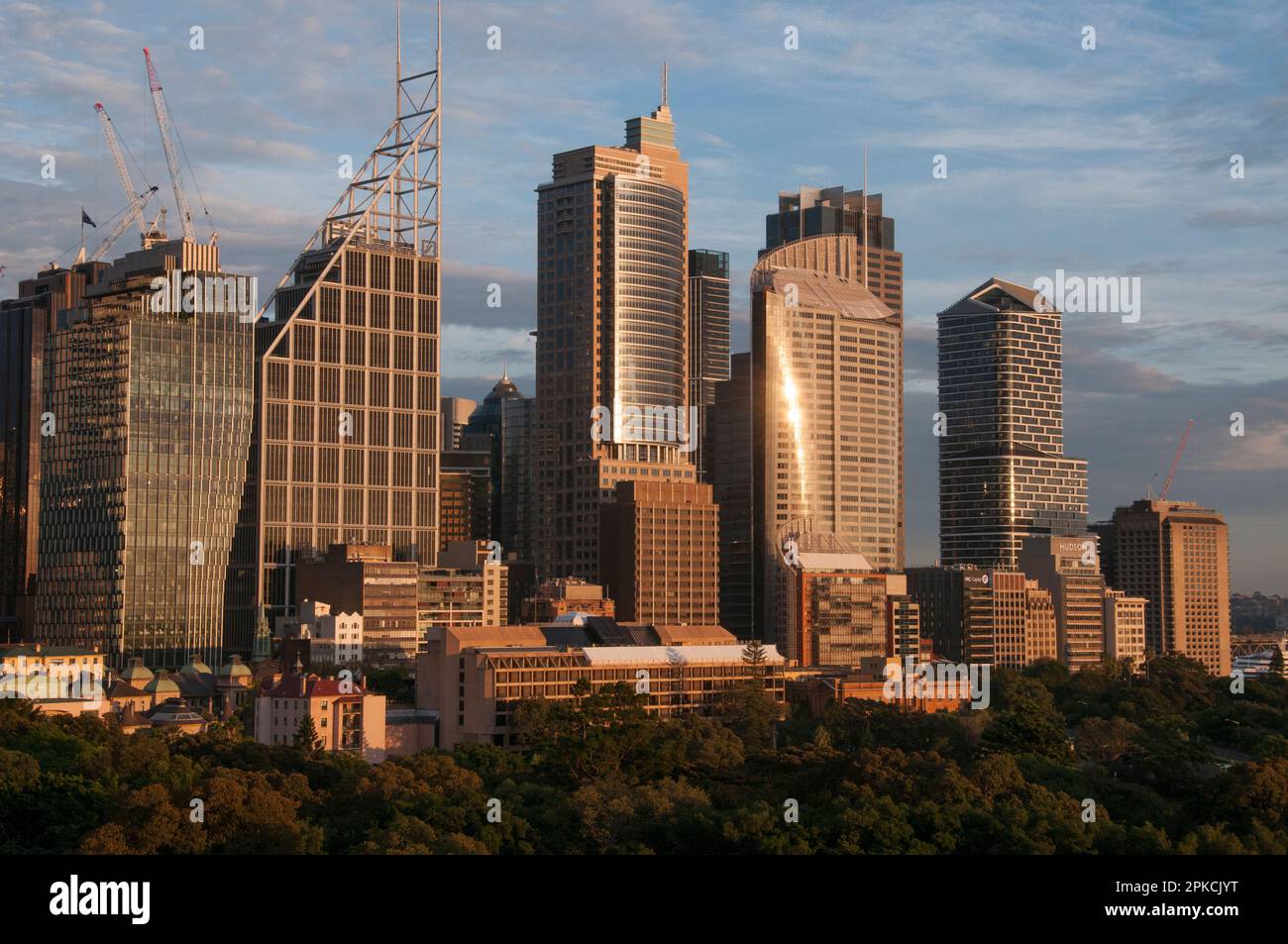 Horizon oriental du quartier des affaires de Sydney, Nouvelle-Galles du Sud, Australie Banque D'Images