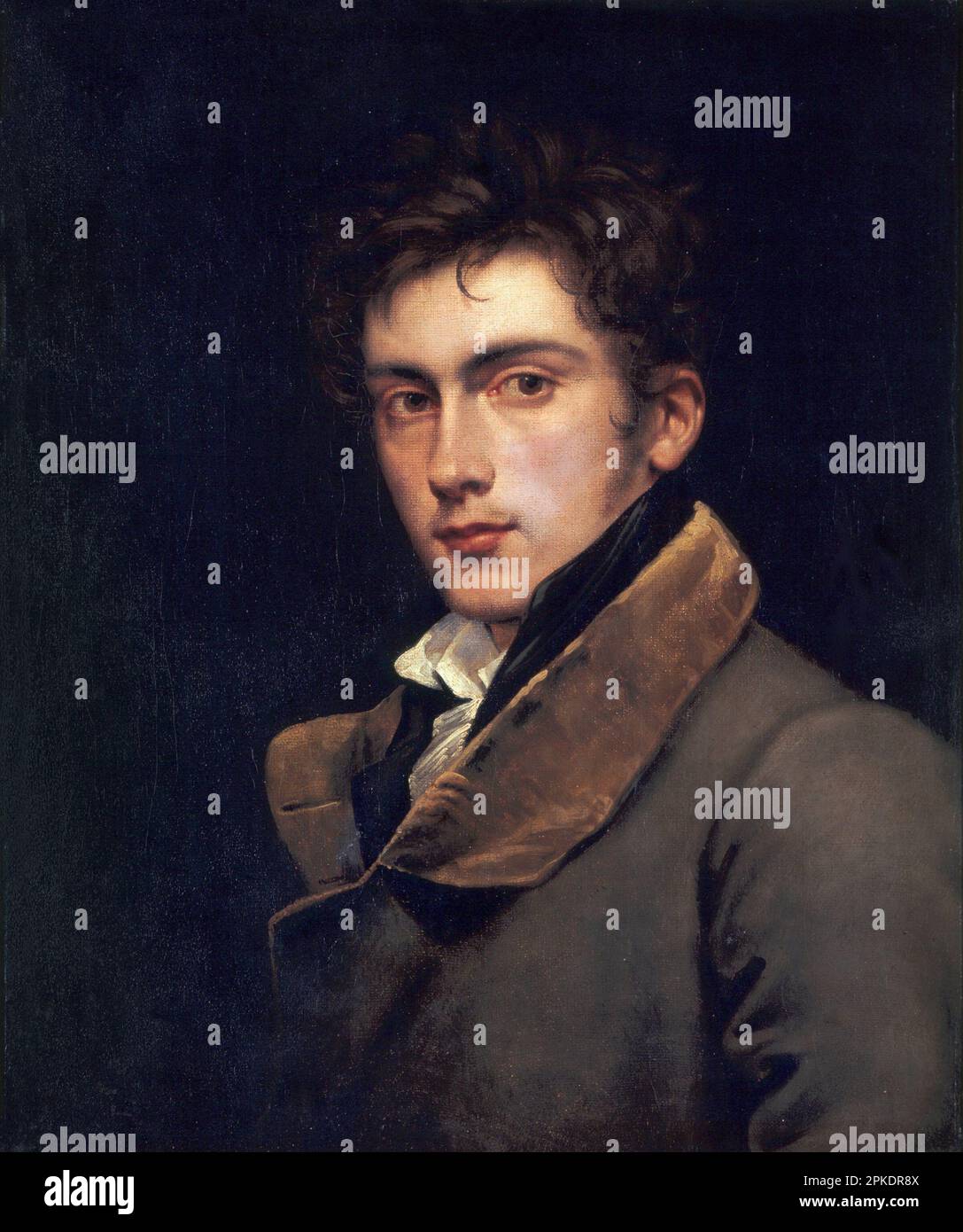 Autoportrait vers 1820 par Carl Joseph Begas Banque D'Images
