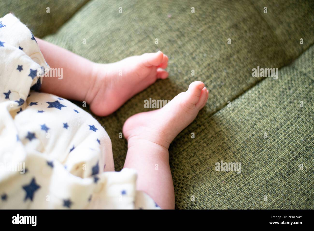 Pieds de bébé Banque D'Images