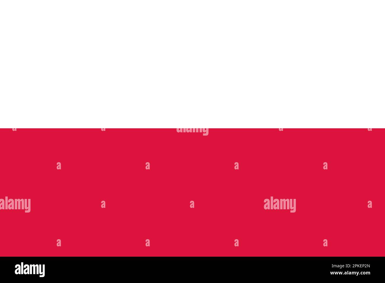 Arrière-plan officiel du drapeau de la Pologne Illustration de Vecteur