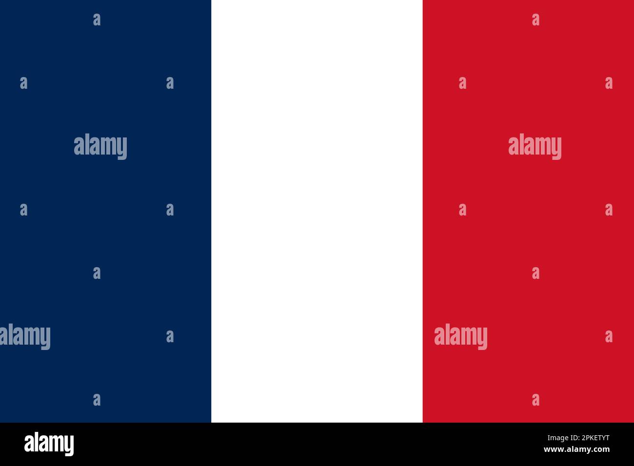 Arrière-plan officiel du drapeau national de France Illustration de Vecteur