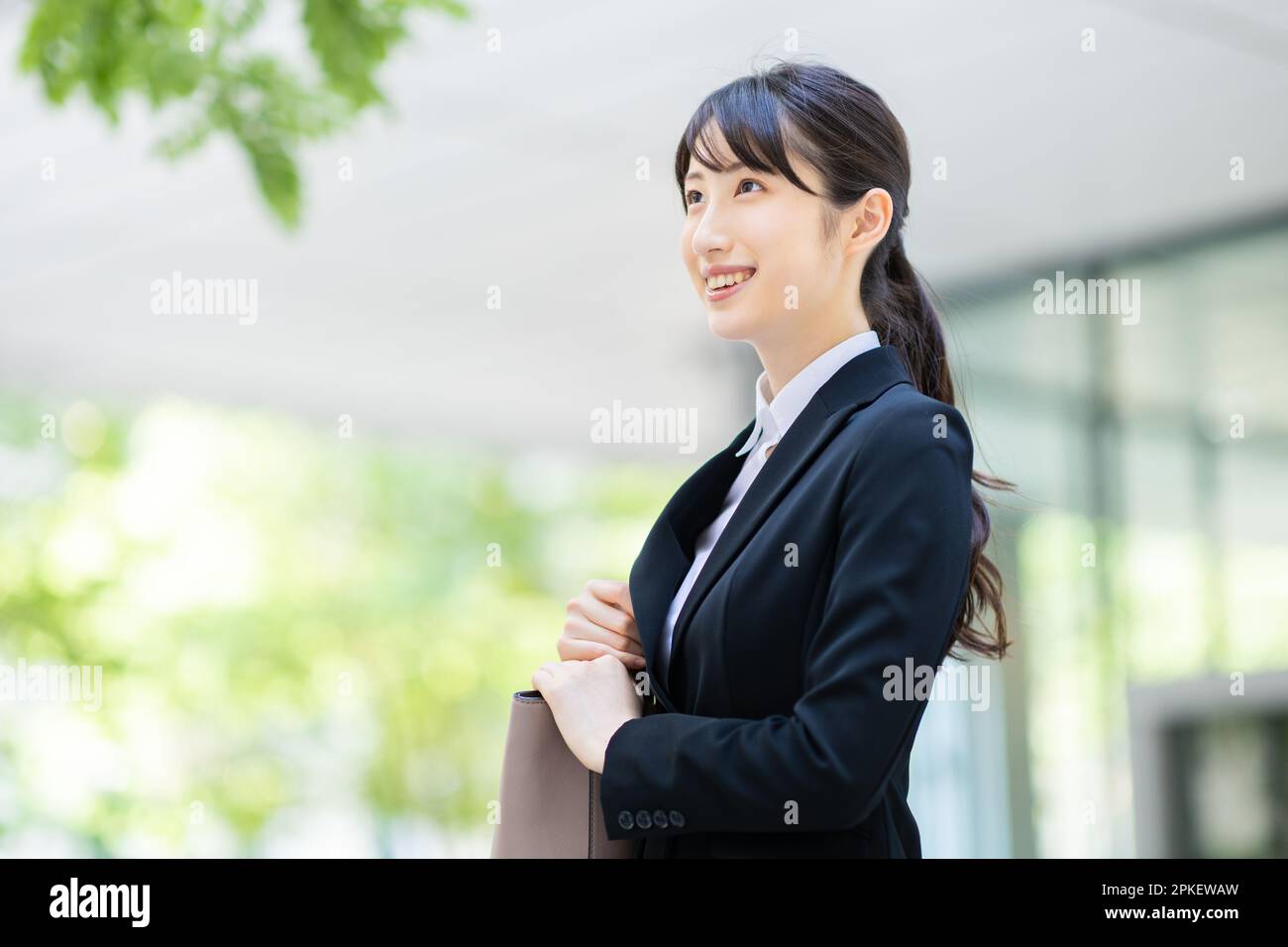 Portrait d'un étudiant en recherche d'emploi Banque D'Images