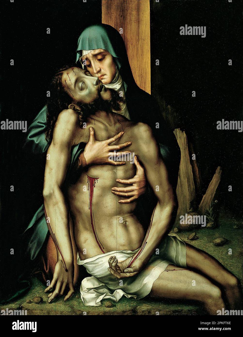 La Piedad Siglo XVI de Luis de Morales Banque D'Images