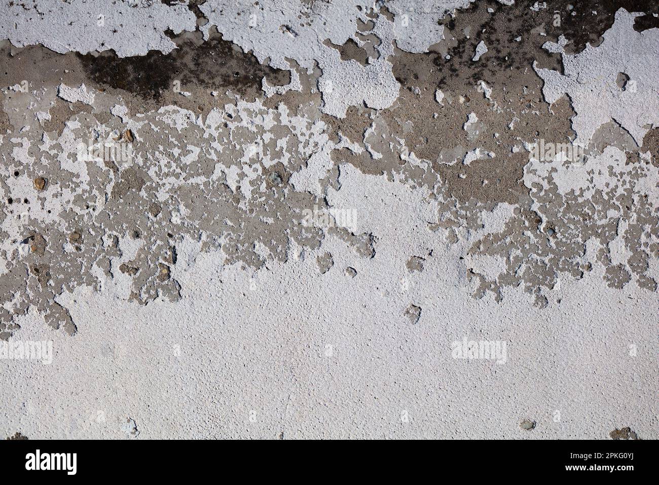 Texture de grunge fissurée et abstraite. Toile de fond en matériau vieilli. Motif à effet d'altération. Arrière-plan ancien et sale. Ressource graphique. Banque D'Images