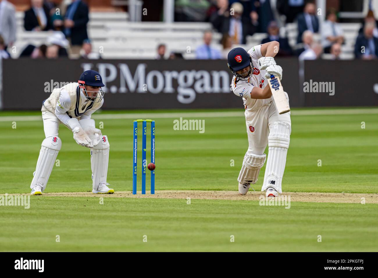 LONDRES, ROYAUME-UNI. 07 avril 2023. Pendant LV=Insurance County Championship Middlesex v Essex au terrain de cricket de Lord's vendredi, 07 avril 2023 à LONDRES EN ANGLETERRE. Credit: Taka Wu/Alay Live News Banque D'Images