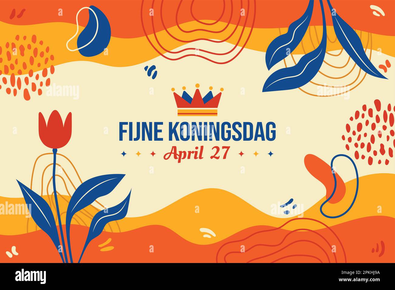 Pkhj Fleur des rois Banque d'images vectorielles - Alamy