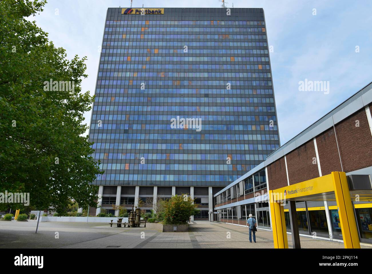 Postbank, Hallesches Ufer, Kreuzberg, Berlin, Allemagne Banque D'Images