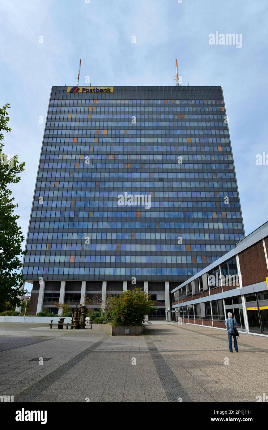 Postbank, Hallesches Ufer, Kreuzberg, Berlin, Allemagne Banque D'Images