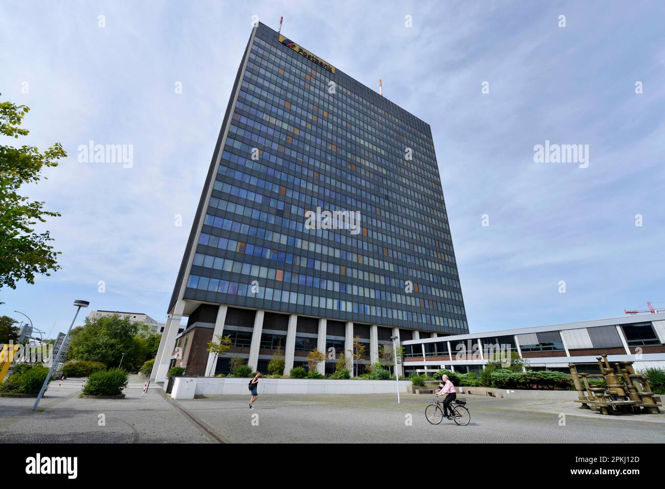 Postbank, Hallesches Ufer, Kreuzberg, Berlin, Allemagne Banque D'Images