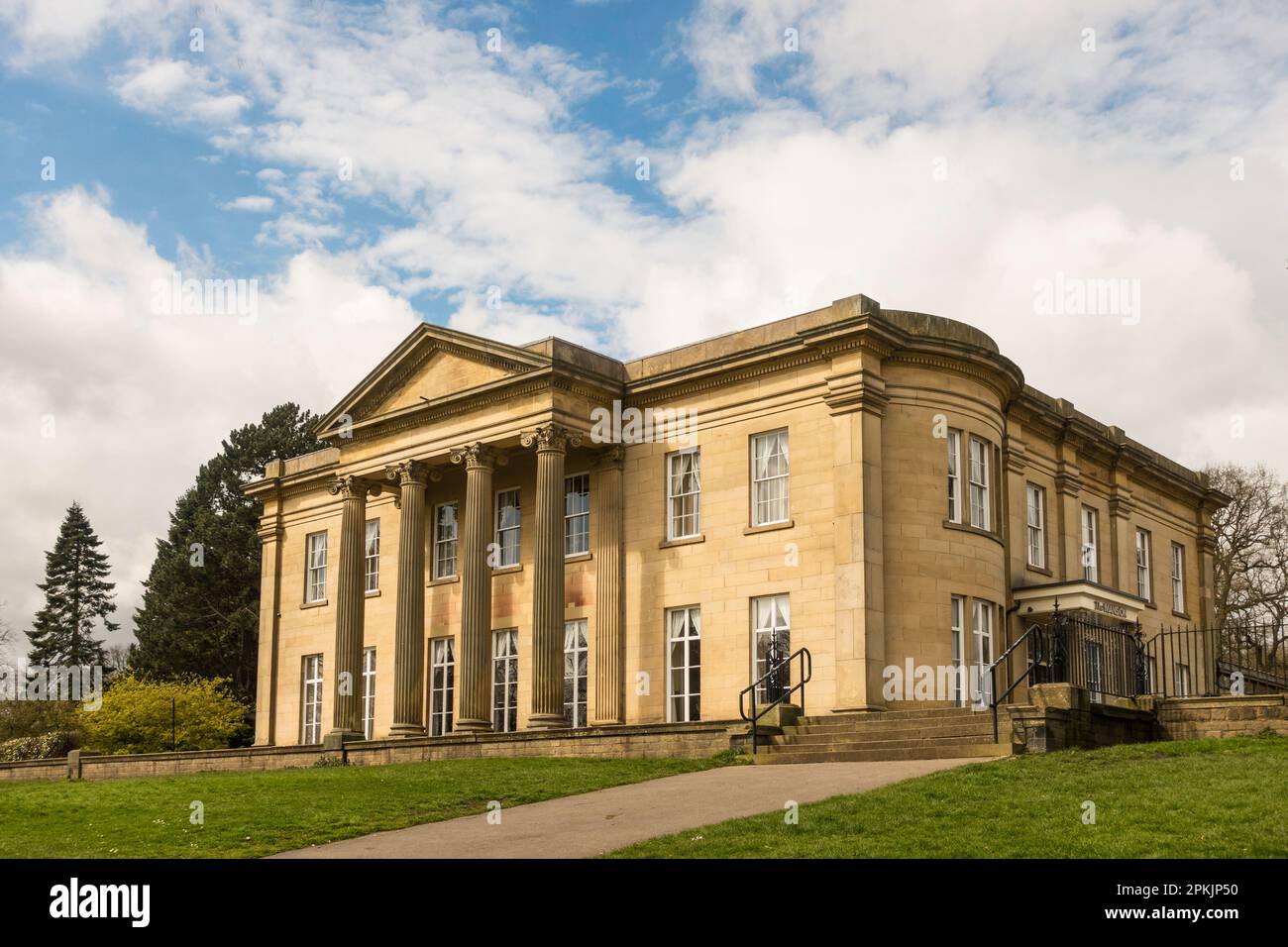 The Mansion Roundhay Park, Leeds, Yorkshire, Angleterre, Royaume-Uni Banque D'Images