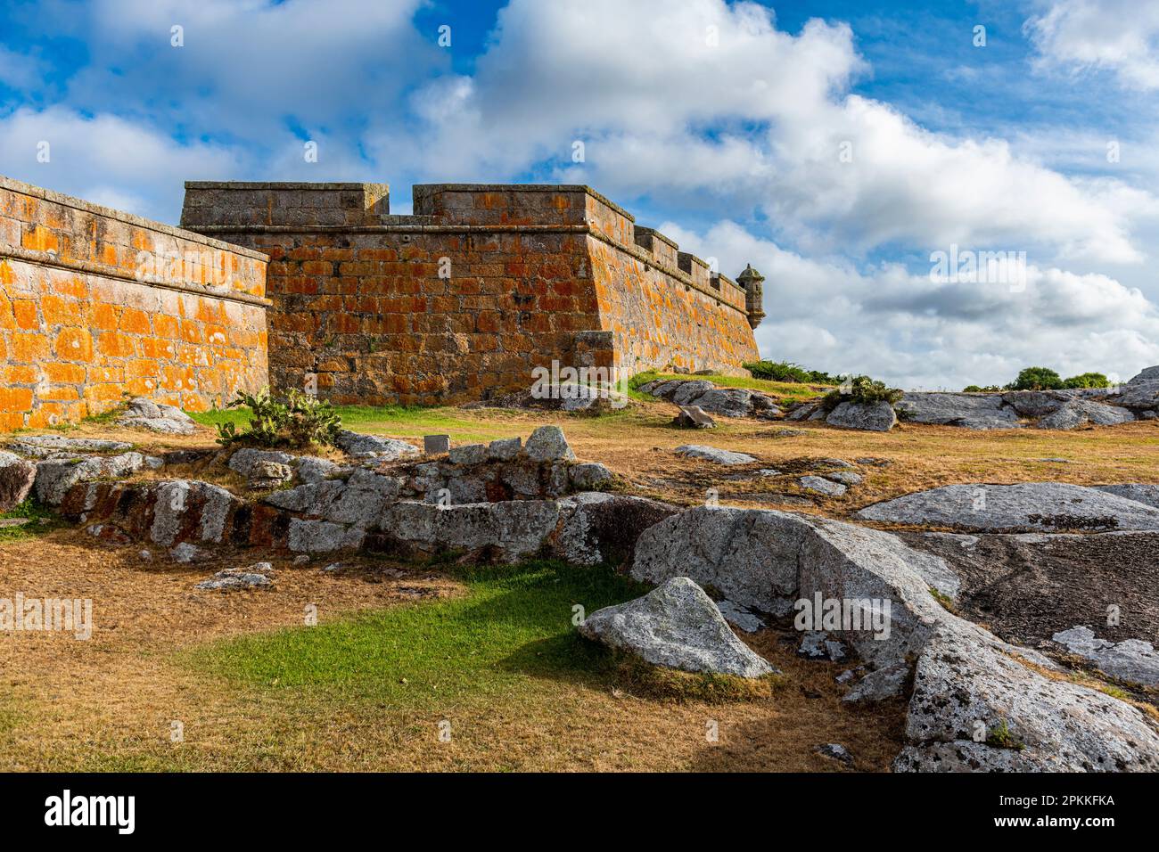 Fort de Santa Teresa, parc national de Santa Teresa, Uruguay, Amérique du Sud Banque D'Images