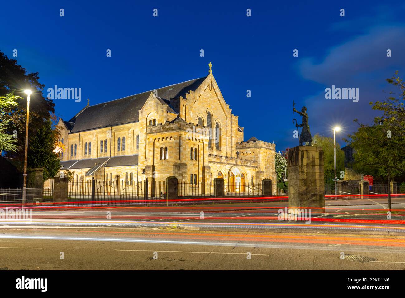 St. Cathédrale de Miriin, Paisley, Renfrewshire, Écosse, Royaume-Uni, Europe Banque D'Images