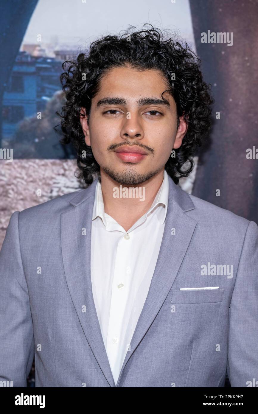 Beverly Hills, Californie, États-Unis. 7th avril 2023. L'acteur Eduardo Garcia participe à la première de 'Kanaani' à Los Angeles au Fine Arts Theatre, Beverly Hills, CA sur 7 avril 2023 Credit: Eugene Powers/Alamy Live News Banque D'Images