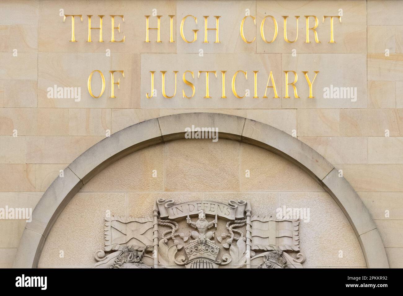 High court of Justiciary de Glasgow, Glasgow, Écosse Banque D'Images