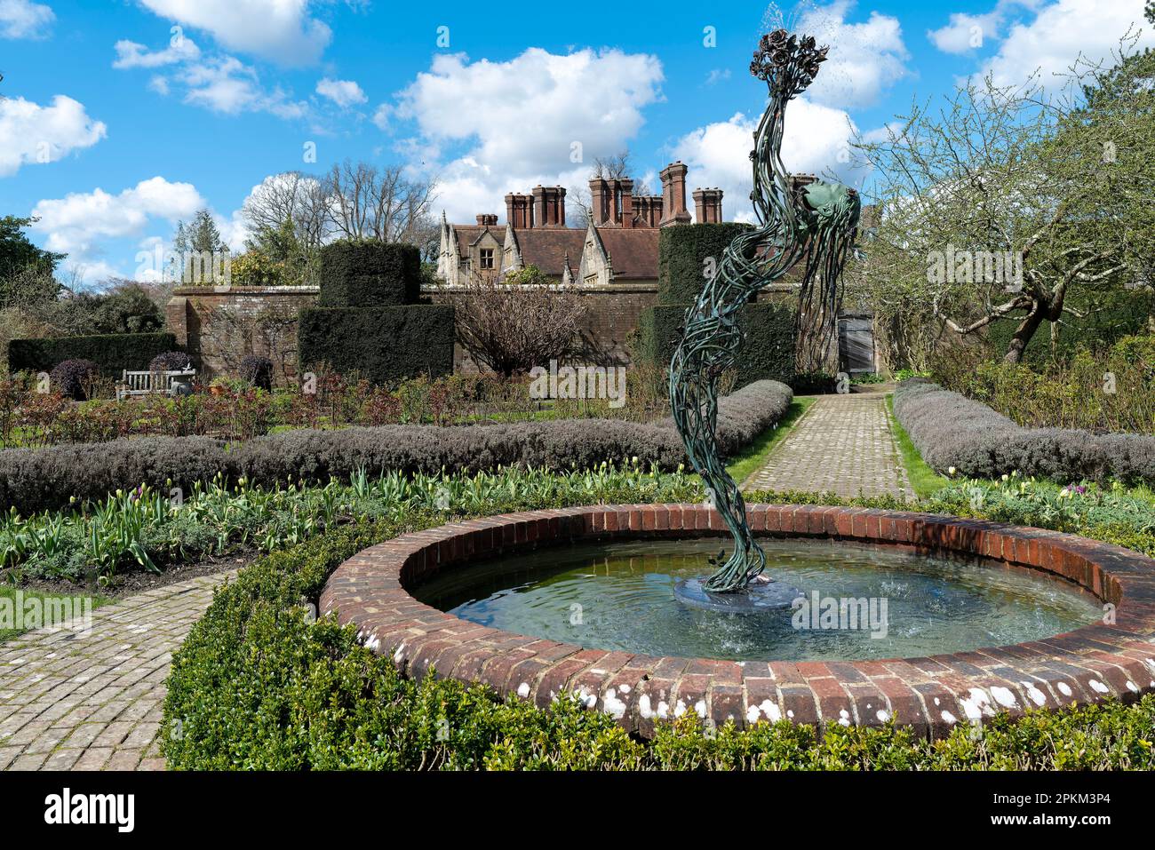 Borde Hill House and Gardens, Sussex, Angleterre Banque D'Images