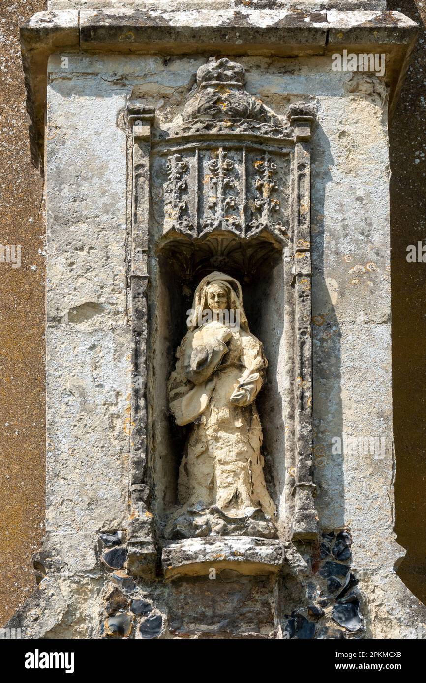 Église Sainte-Marie, Grundisburgh, Suffolk, Angleterre Banque D'Images