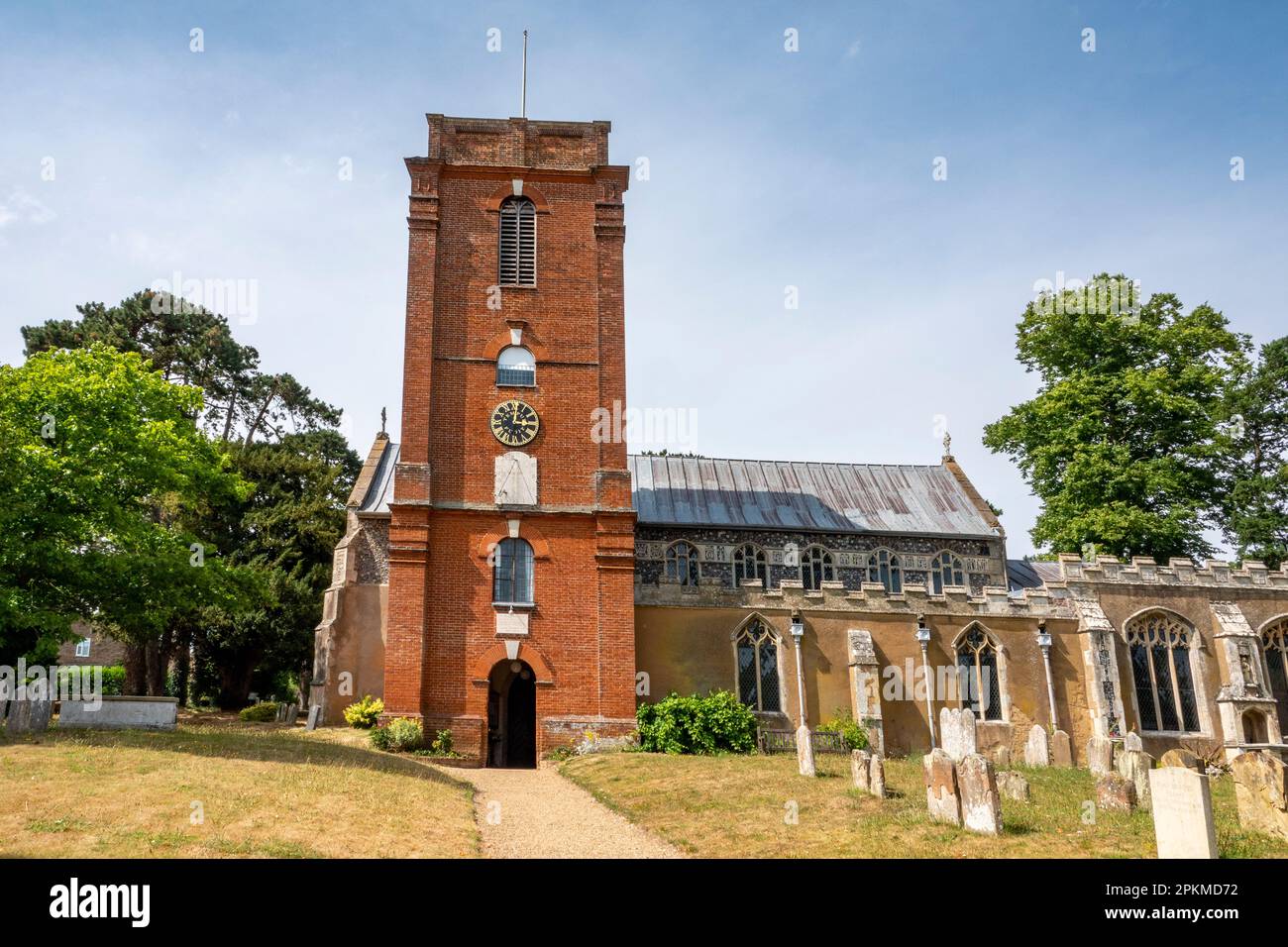 Église Sainte-Marie, Grundisburgh, Suffolk, Angleterre Banque D'Images