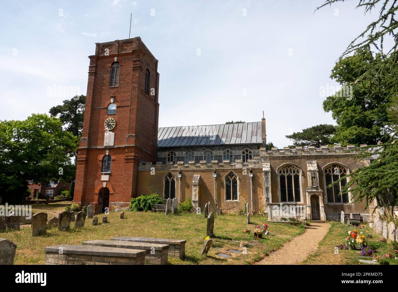 Église Sainte-Marie, Grundisburgh, Suffolk, Angleterre Banque D'Images