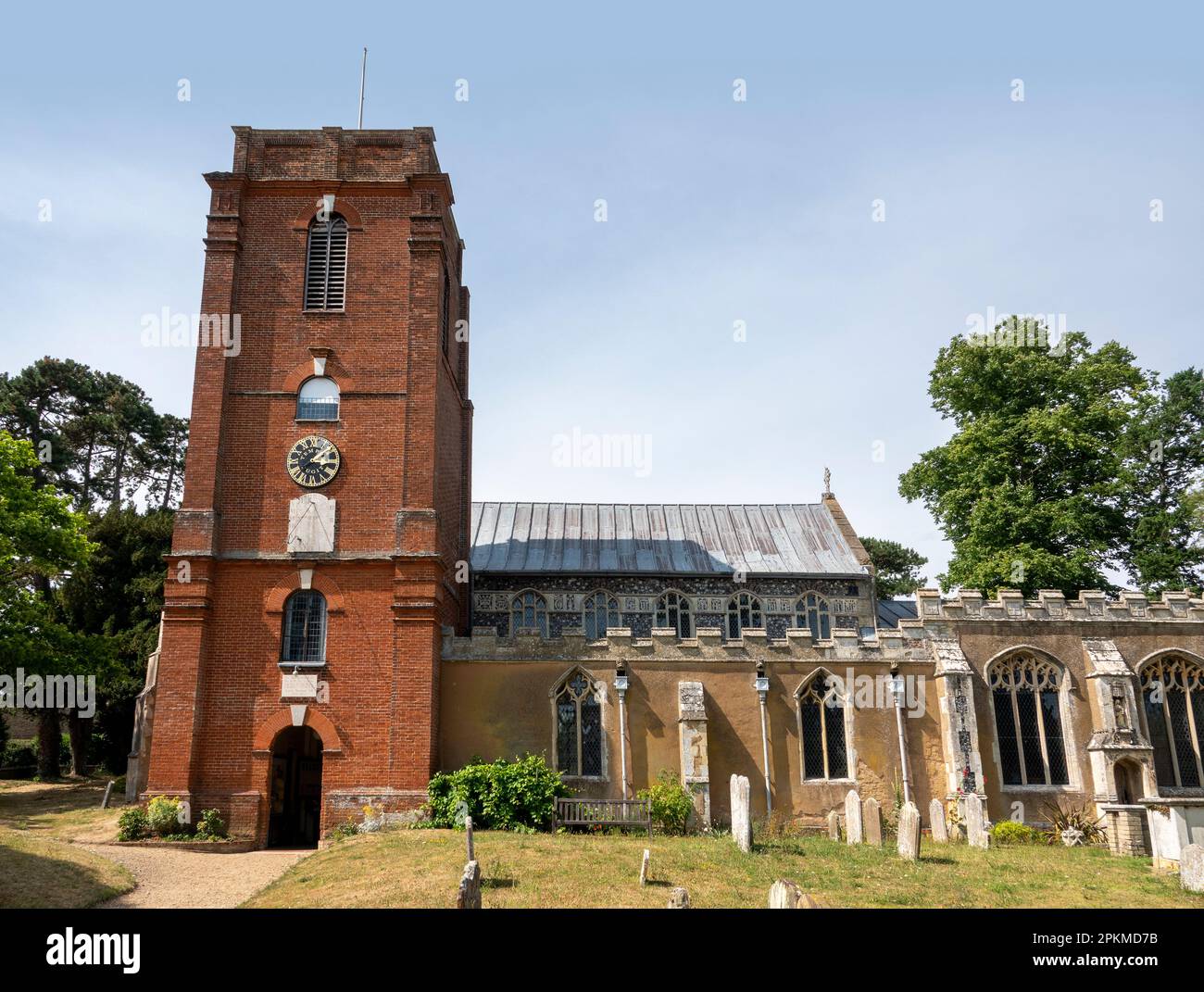 Église Sainte-Marie, Grundisburgh, Suffolk, Angleterre Banque D'Images